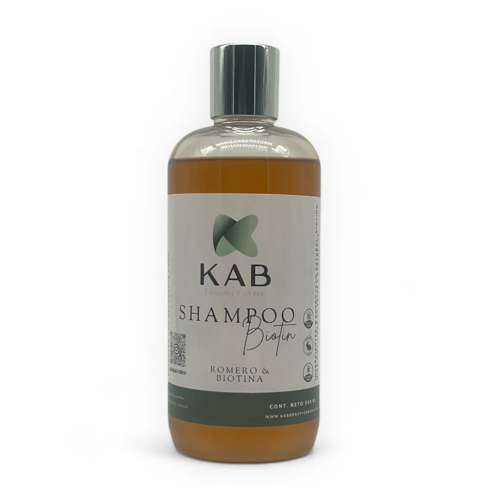 Shampoo romero y biotina